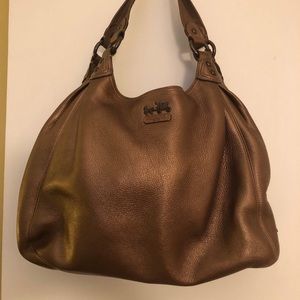 Bronze Coach Shoulder Bag